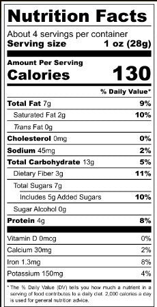 Orange Ginger, Sprouted Snack Mix