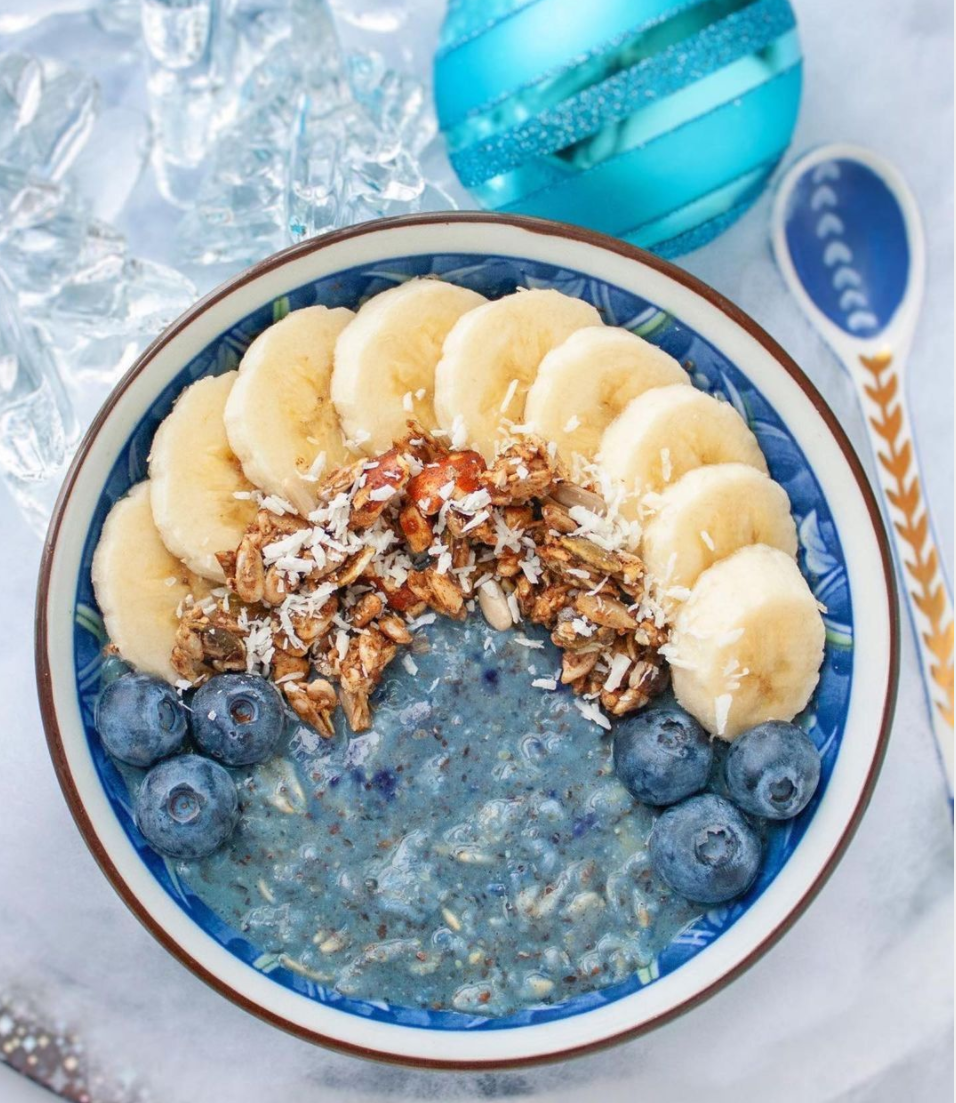 Blue Butterfly Smoothie Bowl from Bekah