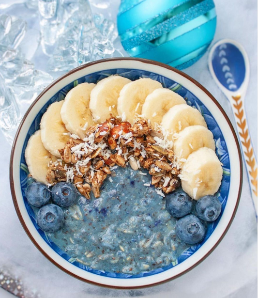 Blue Butterfly Smoothie Bowl from Bekah