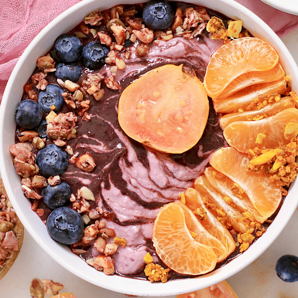 Blueberry Beet Bowl from Cacao For Coconuts