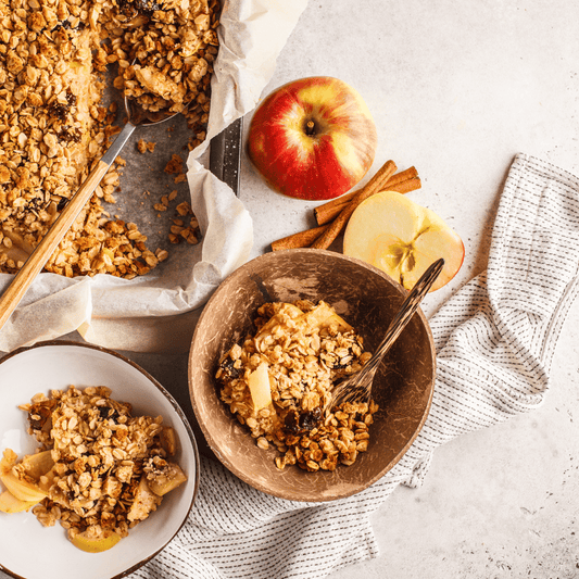 Fall-Inspired Breakfast Crisp: A Hearty Morning Delight!