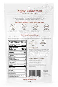 Apple Cinnamon, Sprouted Snack Mix