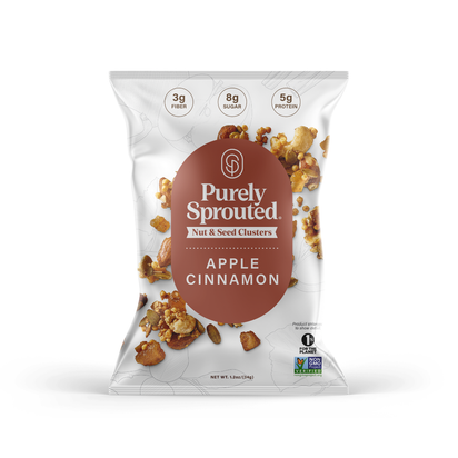 Apple Cinnamon, Sprouted Snack Mix