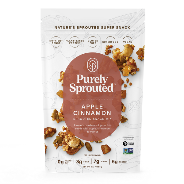Snack On Our Apple Cinnamon Sprouted Trail Mix. – Lark Ellen Farm