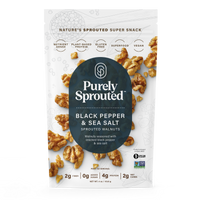 Black Pepper & Sea Salt, Sprouted Walnuts