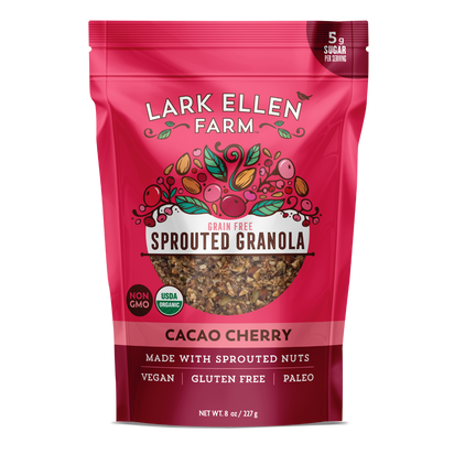 Cacao Cherry  Sprouted Granola