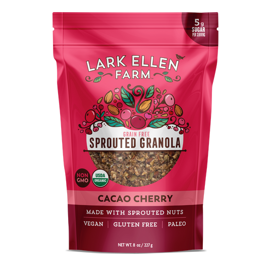 Cacao Cherry  Sprouted Granola