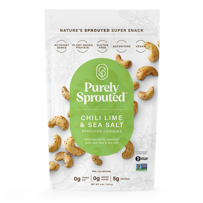 Chili Lime & Sea Salt, Sprouted Cashews