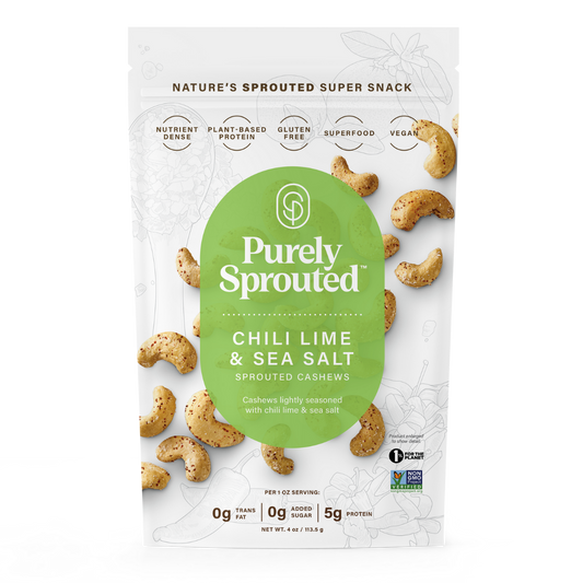 Chili Lime & Sea Salt, Sprouted Cashews