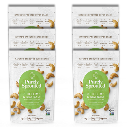 Chili Lime & Sea Salt, Sprouted Cashews