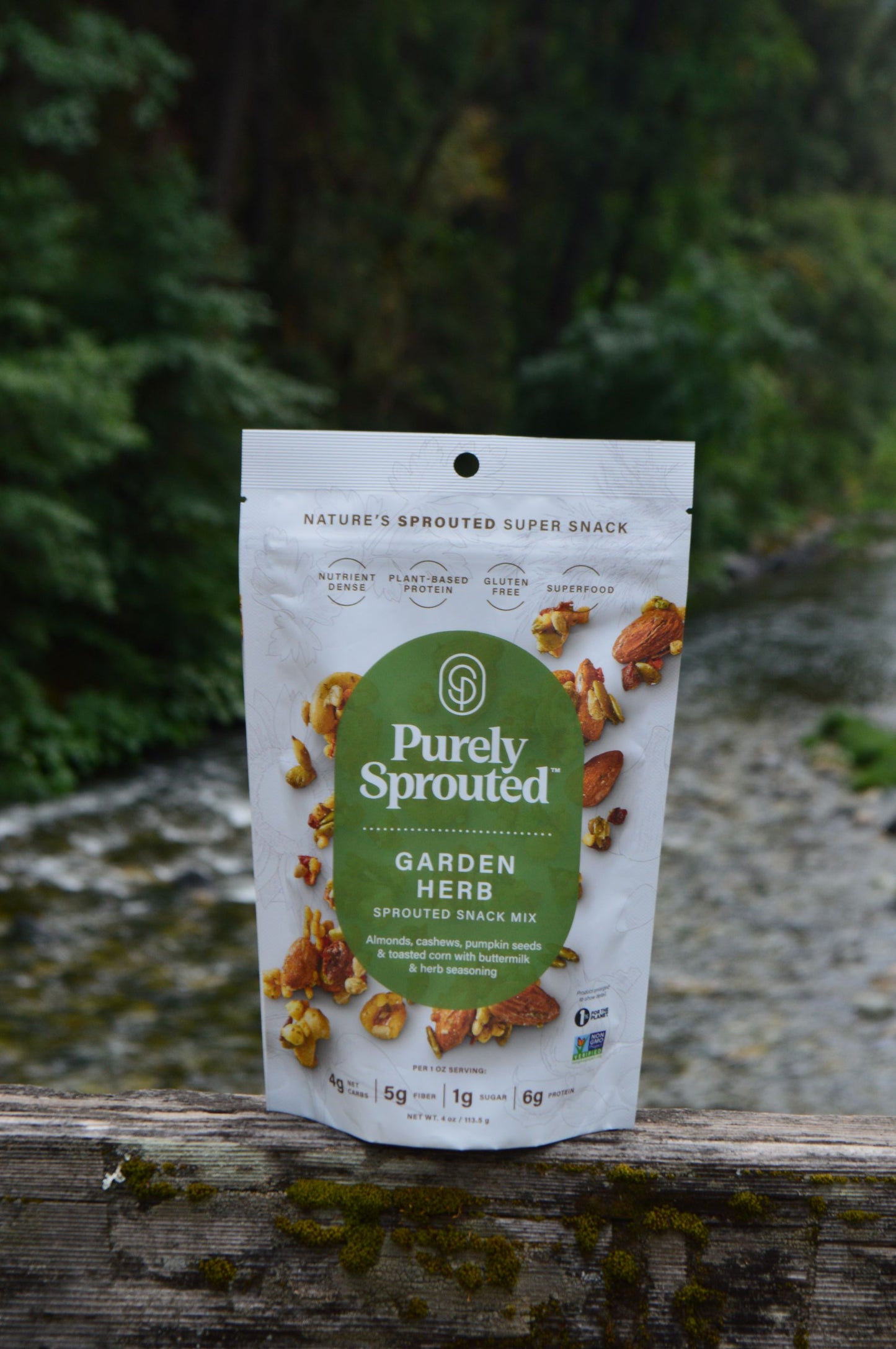 Garden Herb, Sprouted Snack Mix