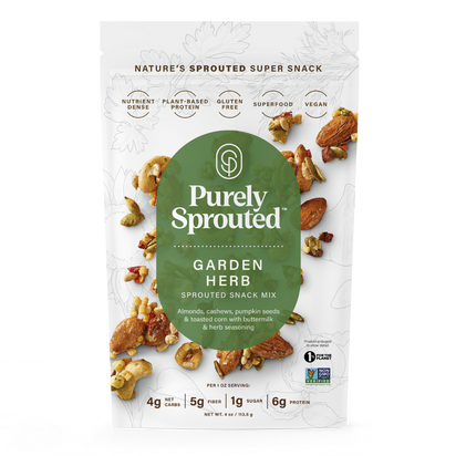 Garden Herb, Sprouted Snack Mix