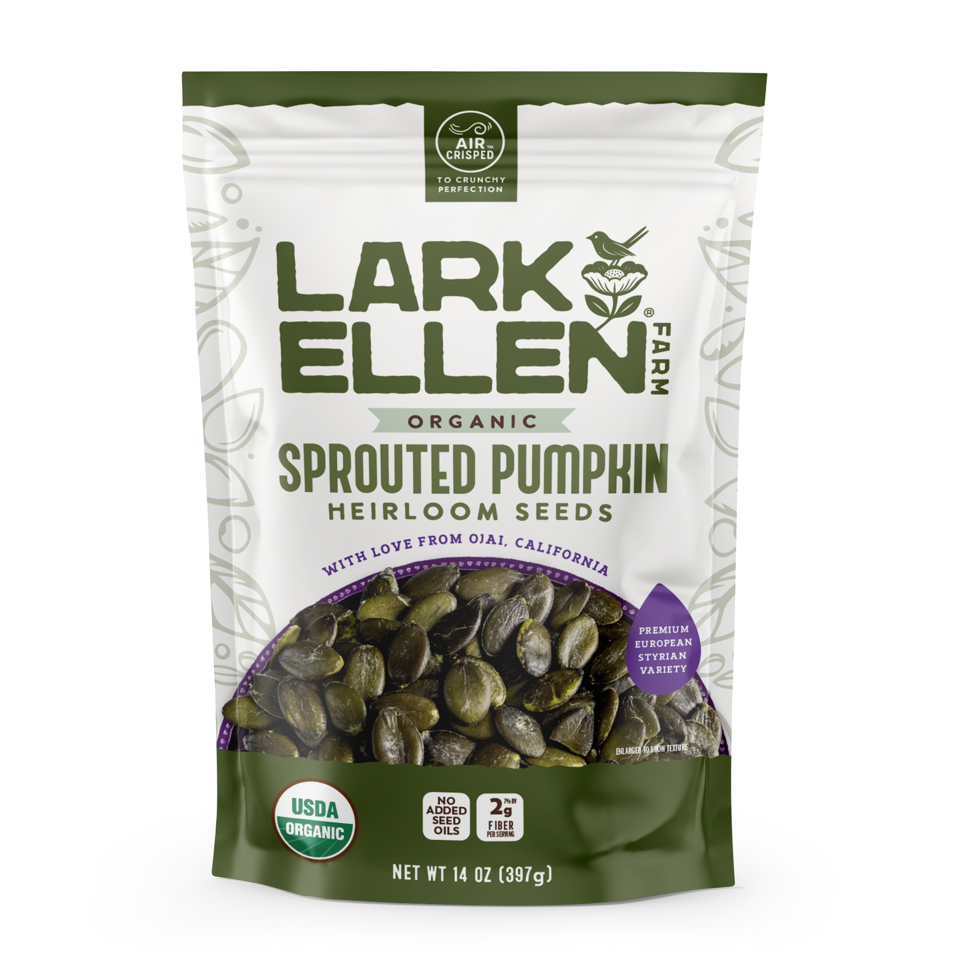 styrian pumpkin seeds for planting Organic Sprouted European Pumpkin Seeds