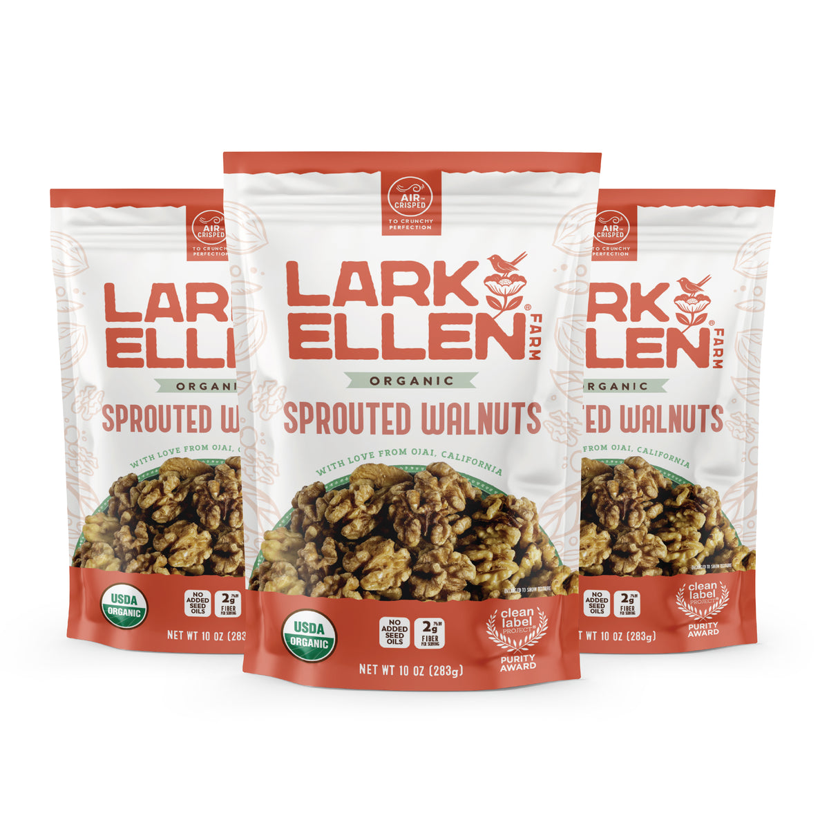 Organic Sprouted Walnuts | California Grown Halves