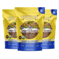 Lemon Blueberry Sprouted Granola