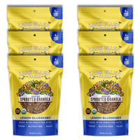 Lemon Blueberry Sprouted Granola