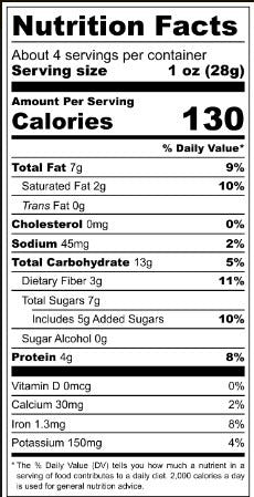 Orange Ginger, Sprouted Snack Mix