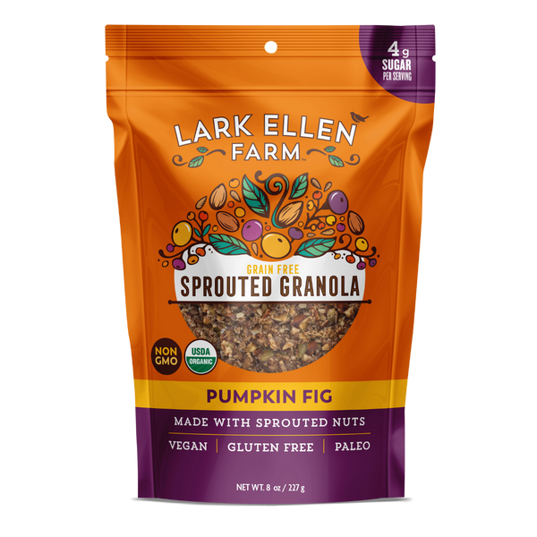 Pumpkin Fig Sprouted Granola (Grain-Free)