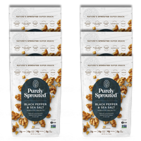 Black Pepper & Sea Salt, Sprouted Walnuts