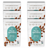 Smoked Sea Salt, Sprouted Almonds