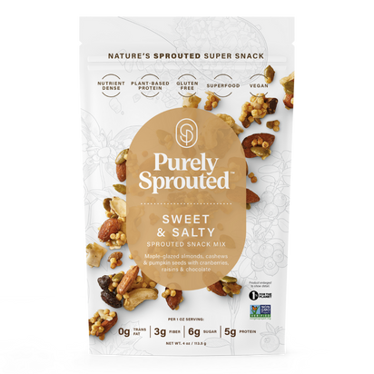 Sweet & Salty, Sprouted Snack Mix