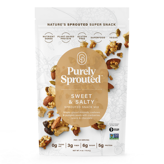 Sweet & Salty, Sprouted Snack Mix