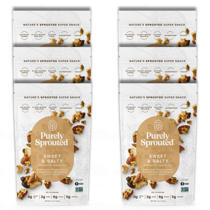 Sweet & Salty, Sprouted Snack Mix