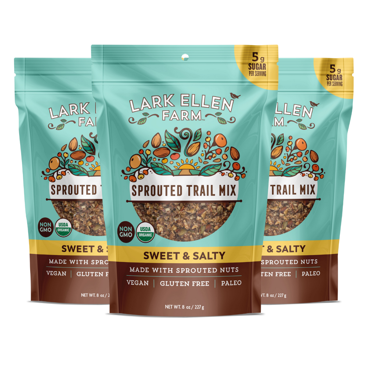 Sweet & Salty Trail Mix, Sprouted