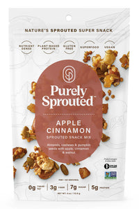 Apple Cinnamon, Sprouted Snack Mix