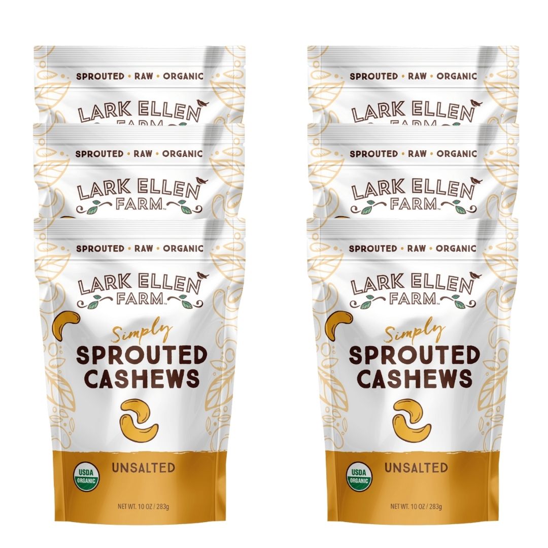 6 pack unsalted cashews