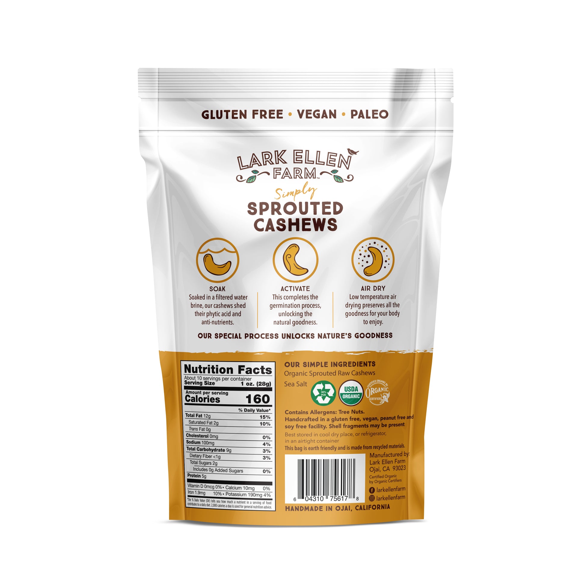 salted cashews