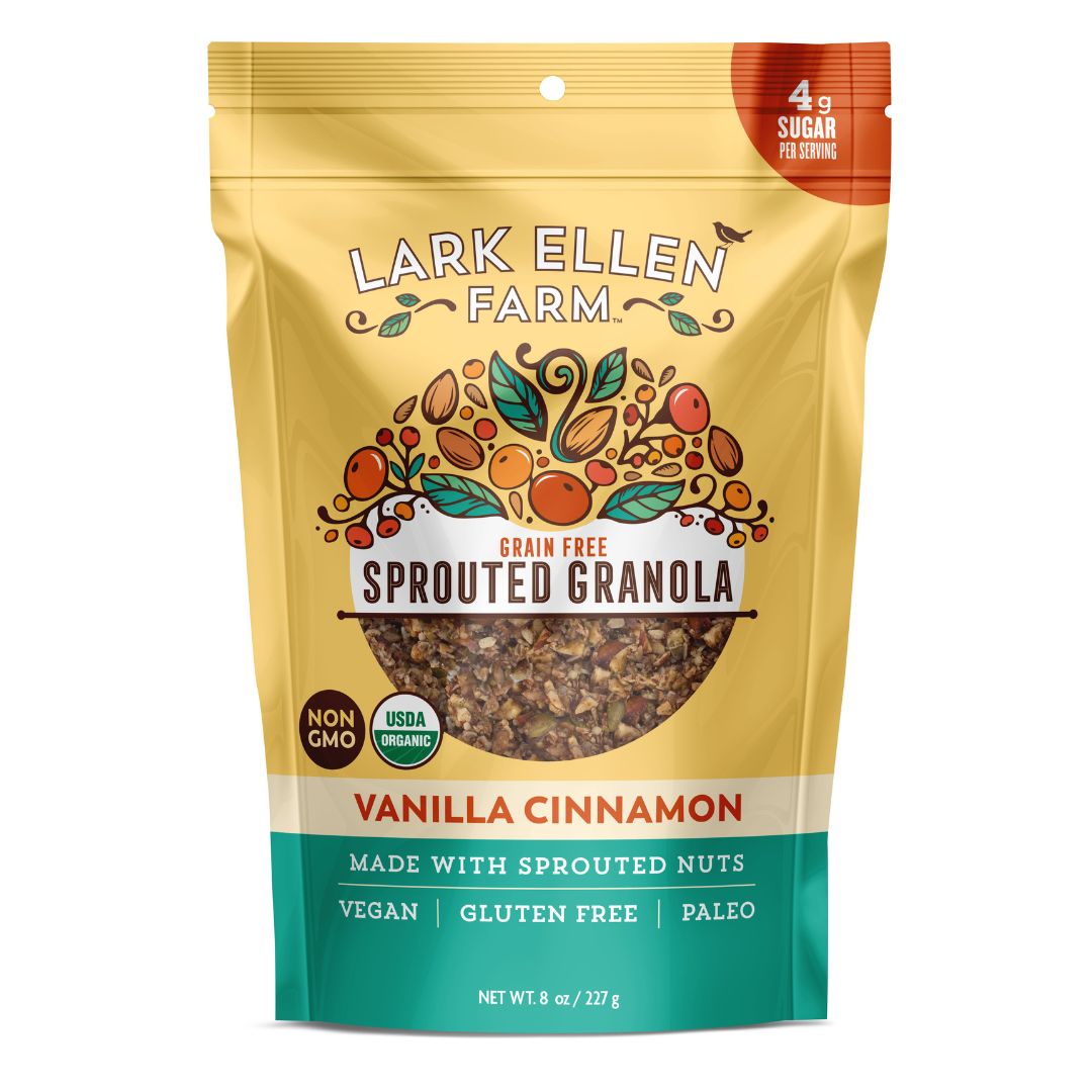 Vanilla Cinnamon Sprouted Granola (Grain-Free)