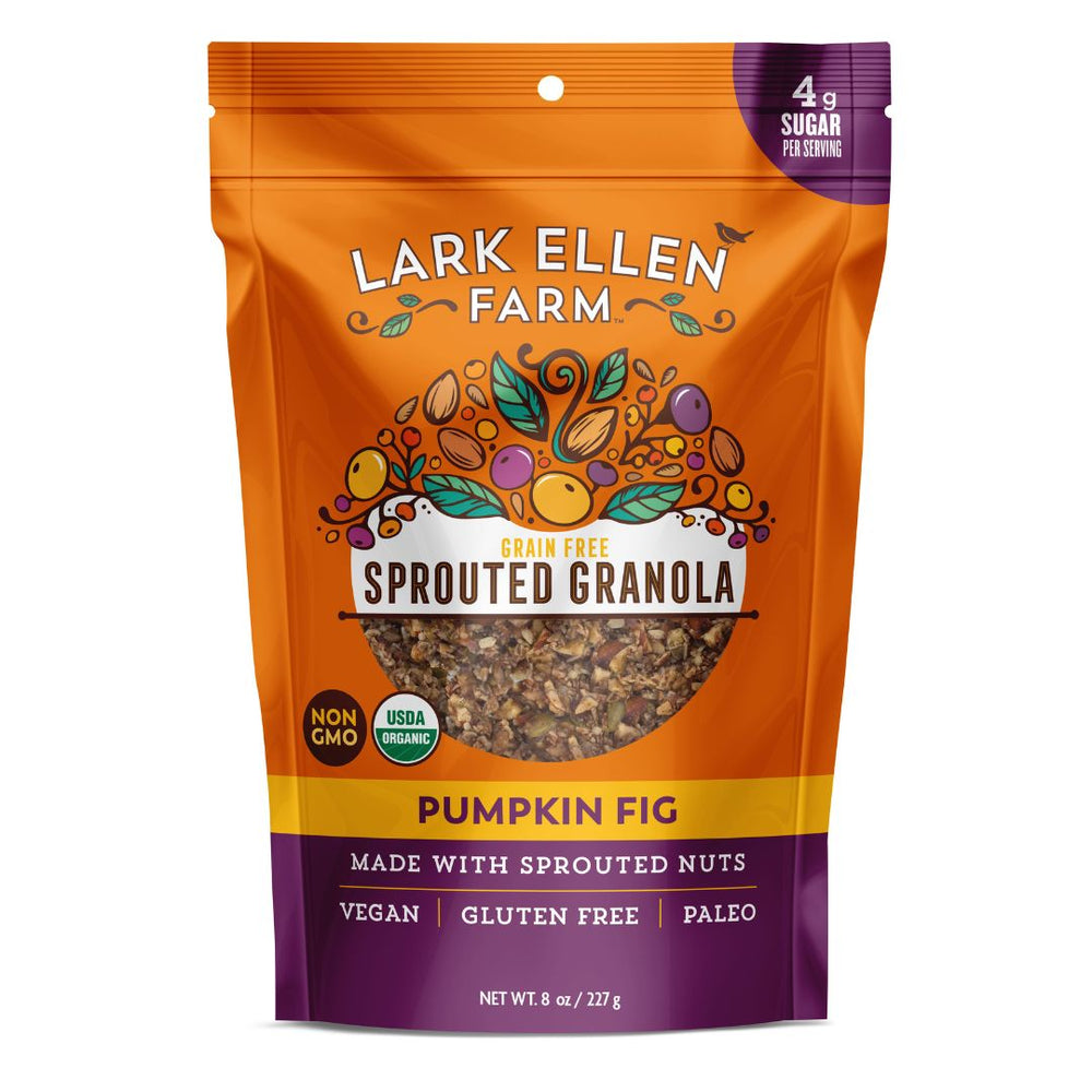 Pumpkin Fig Sprouted Granola (Grain-Free)