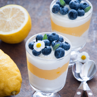 Lemon Blueberry Sprouted Granola